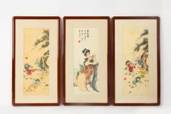 Antique Chinese Paintings on Silk - 1870365