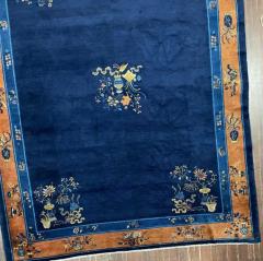 Antique Chinese Peking Art Deco Carpet C 1910 - 3969811