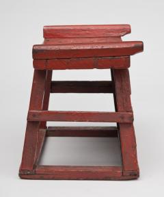 Antique Chinese Red Stand - 1679473
