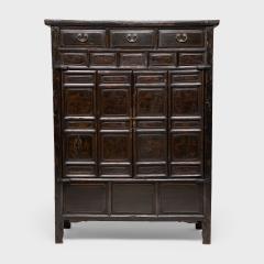 Antique Chinese Shanxi Paneled Cabinet 19th Century - 4745995