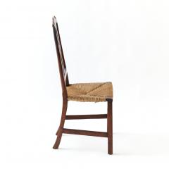 Antique Chippendale Chair with Rush Seat - 3307156
