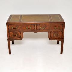 Antique Chippendale Style Leather Top Desk - 3258120