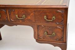 Antique Chippendale Style Leather Top Desk - 3258122