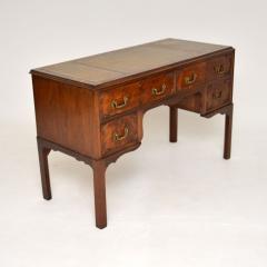 Antique Chippendale Style Leather Top Desk - 3258126