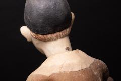 Antique Circus Clown with poseable arms and caracterful smile - 2155670