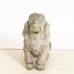 Antique Cocker Spaniel Dog Cast Stone Garden Ornament - 2489707