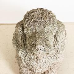 Antique Cocker Spaniel Dog Cast Stone Garden Ornament - 2489708