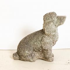 Antique Cocker Spaniel Dog Cast Stone Garden Ornament - 2489709