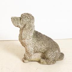 Antique Cocker Spaniel Dog Cast Stone Garden Ornament - 2489711