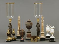 Antique Collection of 18th and 19th Century Marble and Bronze Objects - 1301897