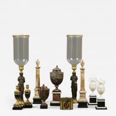 Antique Collection of 18th and 19th Century Marble and Bronze Objects - 1303942