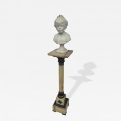 Antique Continental Carved White Marble of a Young Boy - 4632895