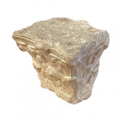 Antique Corinthian Roman stone capital - 4413256