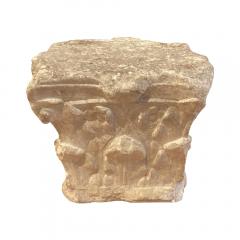 Antique Corinthian Roman stone capital - 4413260