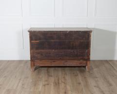 Antique Danish Painted Chest of Drawers in Antique White Early 19th Century - 4282451