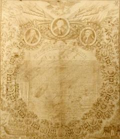 Antique Declaration of Independence Textile ca 1820 1825 - 2227344