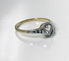 Antique Diamond Ring C 1920 Platinum and Gold - 1162526