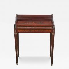 Antique Directoire Style Mahogany Roll Top Bureau De Dame Edwards Roberts - 4080543