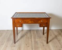 Antique Directoire Table Writing Desk In Walnut Italy 19th - 4146735