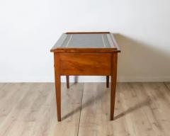 Antique Directoire Table Writing Desk In Walnut Italy 19th - 4146785