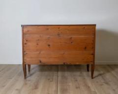Antique Directoire period chest of drawers in walnut Italy 18th century - 4146718