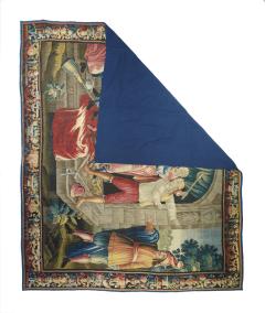 Antique Don Quijote Tapestry 91 x 112 - 4241124