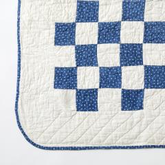 Antique Double Irish Chain with Stars Quilt - 3307045