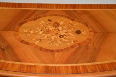Antique Dutch Inlaid Bombe Commode in Olive Wood - 3258115