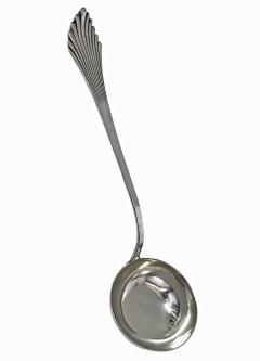 Antique Dutch Silver Soup Ladle Gerritsen Utrecht 1916  - 3243318