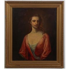 Antique Early 18th C German Portrait of a Lady - 4375761