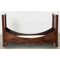 Antique Early 19c Empire Bronze Mounted Mahogany Day Bed - 3253378