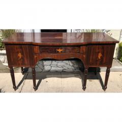 Antique Early 19c English Regency Inlaid Mahogany Sideboard Buffet - 1654552