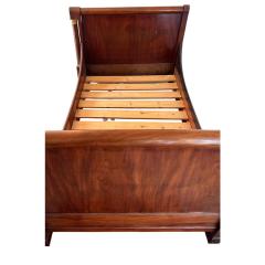 Antique Early 19c French Empire Mahogany Gilt Bronze Daybed - 4254709