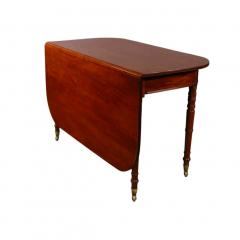 Antique Early 19c George III Mahogany Drop Leaf Dining Table - 4572113
