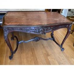 Antique Early 19th C French Provincial Marble Top Center Table - 2893057
