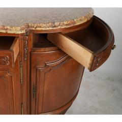 Antique Early 19th C Regence Style Marble Top Sideboard Buffet - 3180901