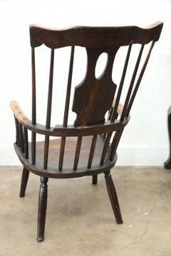 Antique Early 19th Century Windsor Elm Chair - 3524271