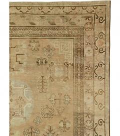 Antique Earth Tone Khotan Carpet - 1087759