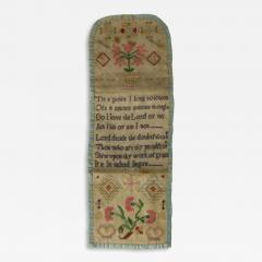 Antique Embroidered Hussif Portable Sewing Kit Holder - 4435062