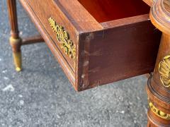 Antique Empire Gilt Bronze Mounted Mahogany Vanity Desk Writing Table - 2326768