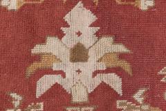 Antique English Axminster Abstract Bold Handwoven Wool Rug - 4122190