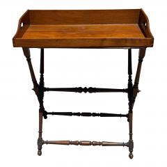 Antique English Butlers Tray Table - 4606954