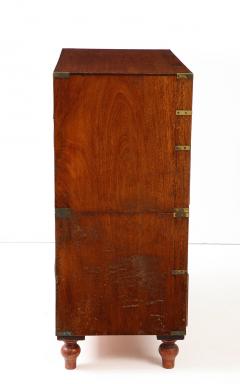 Antique English Campaign Chest circa 1860 - 3426745
