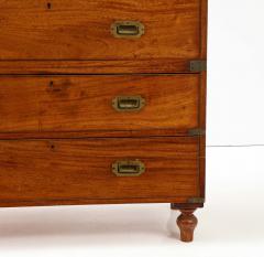 Antique English Campaign Chest circa 1860 - 3426751