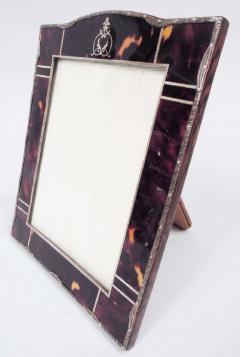 Antique English Edwardian Regency Sterling Silver Picture Frame 1923 - 3780365