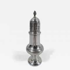 Antique English Georgian Neoclassical Sterling Silver Condiment Caster - 3753407