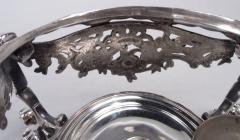 Antique English Georgian Sterling Silver Kettle on Stand - 3772308