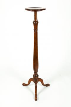 Antique English Mahogany Fern Stand Pedestal Table - 554923