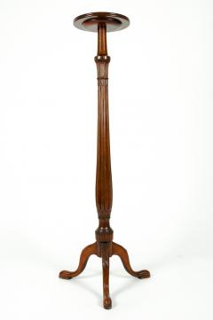 Antique English Mahogany Fern Stand Pedestal Table - 554925