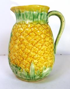 Pineapple Lace Impressed Ceramic 1 Quart Pitcher 